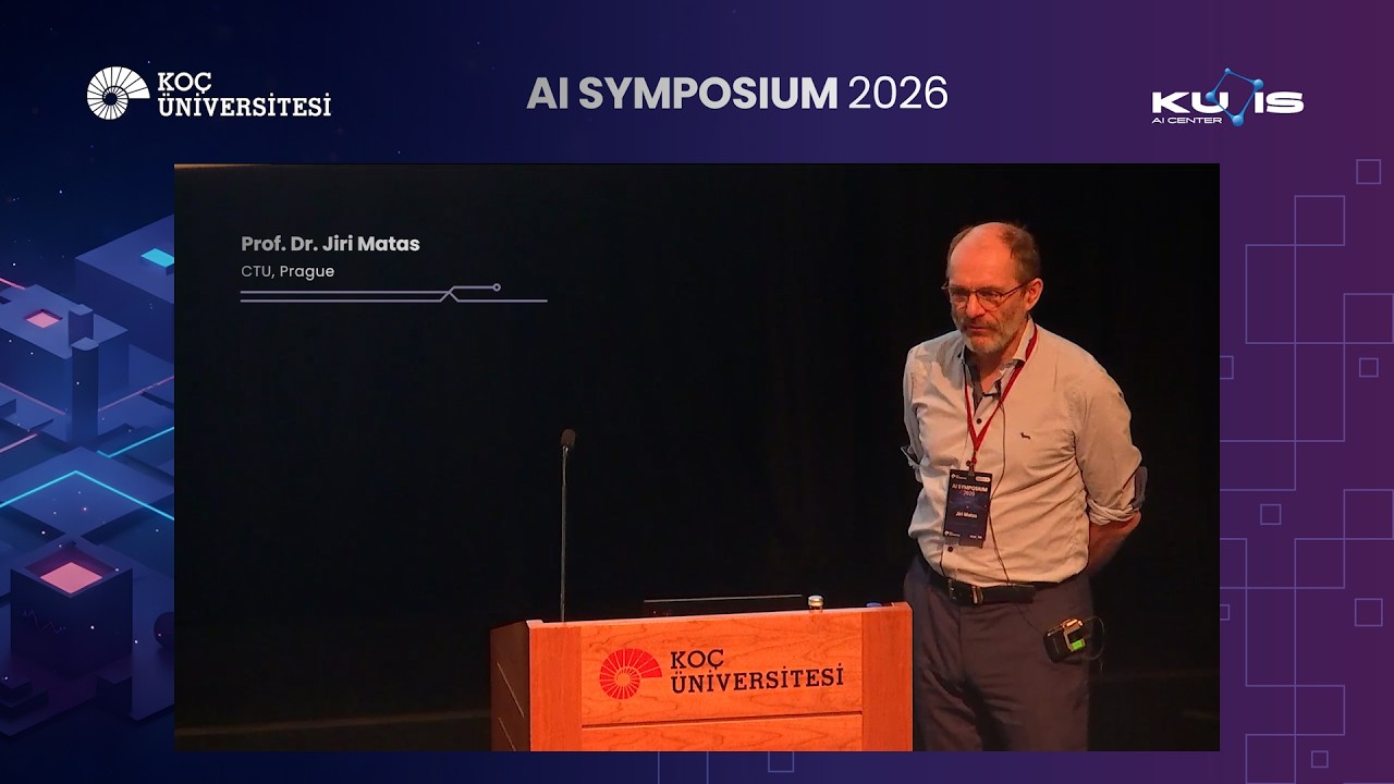 Prof. Dr. Jiri Matas | AI Symposium 2026 | Plenary Talk
