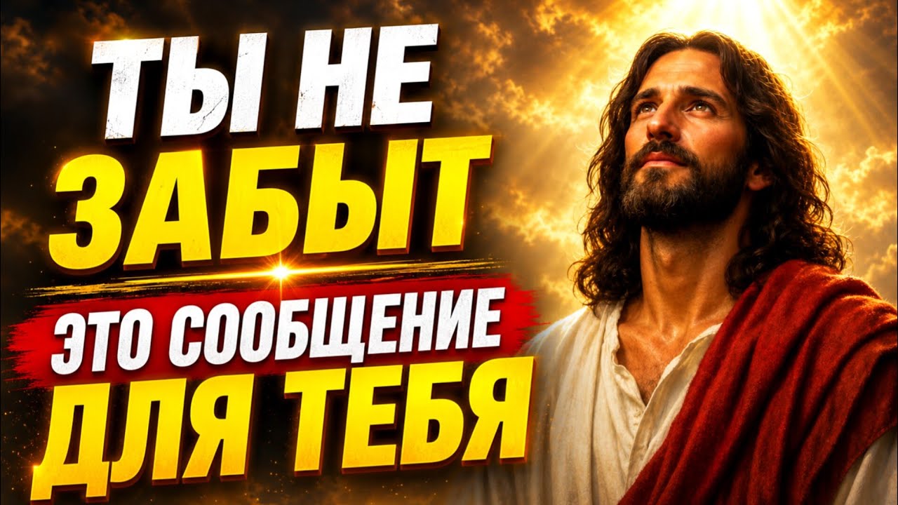 🚨Я никогда тебя не оставлю, никогда | Бог говорит | Послание Бога сегодня | Послание Бога сейчас 