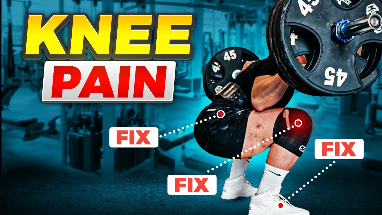 How To Heal KNEE PAIN For Powerlifters