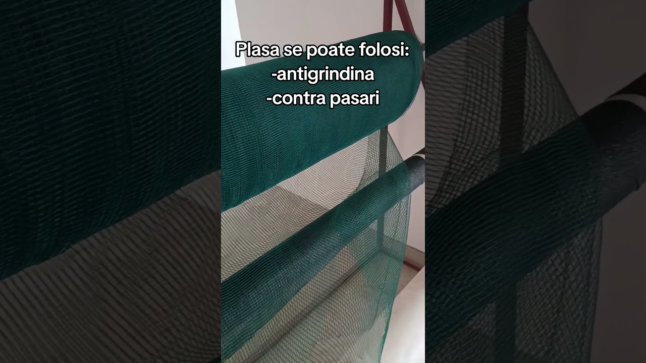 Plasa antigrindină 34gr/mp www.agroclima.ro #agroclima #plasa #antigrindina