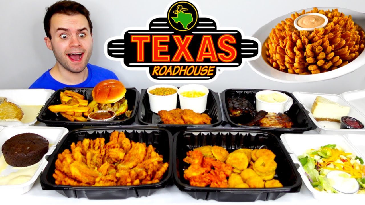 Впервые в Texas Roadhouse! Обзор меню! — Закуски, основные блюда и многое другое!