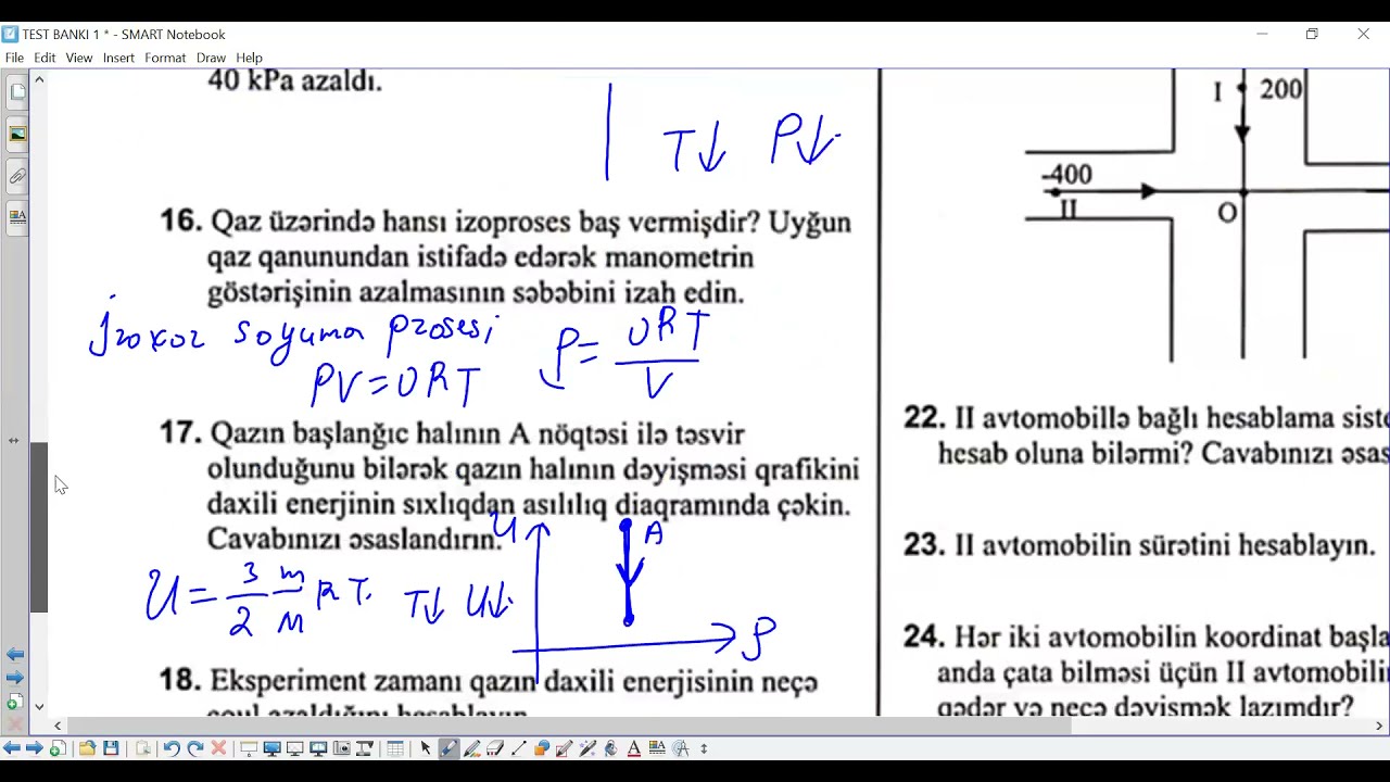 Fizikadan situasiya suallarının izahı. Fizika test toplusu 2019. İlk 10 sualın izahı