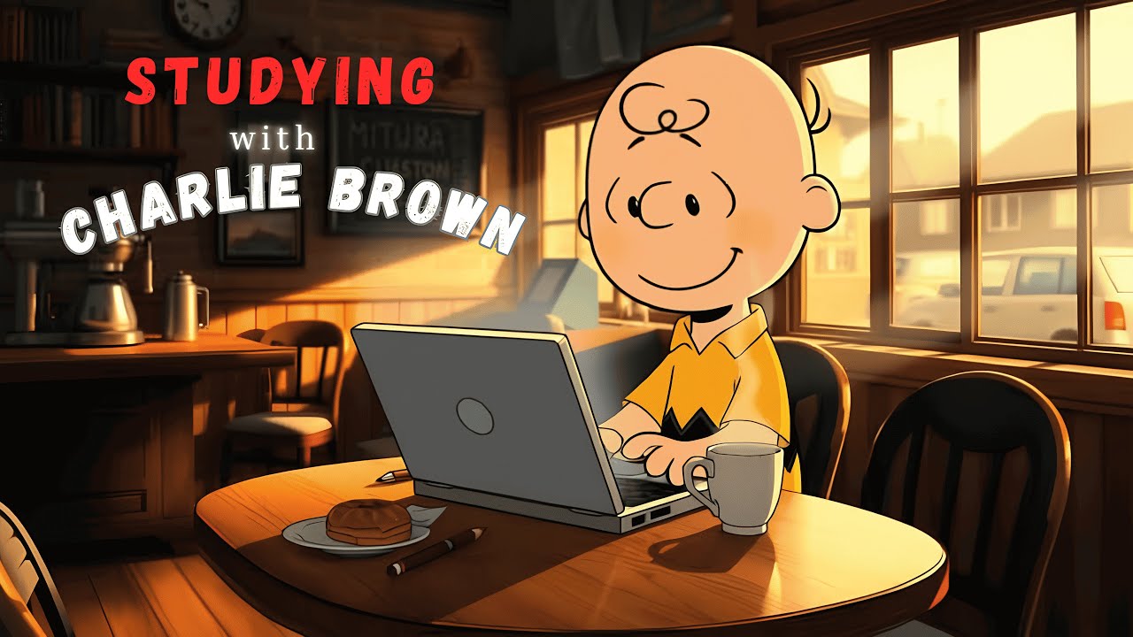 Studying with Charlie Brown ☕ | Relaxing Beats to Study, Work & Focus
