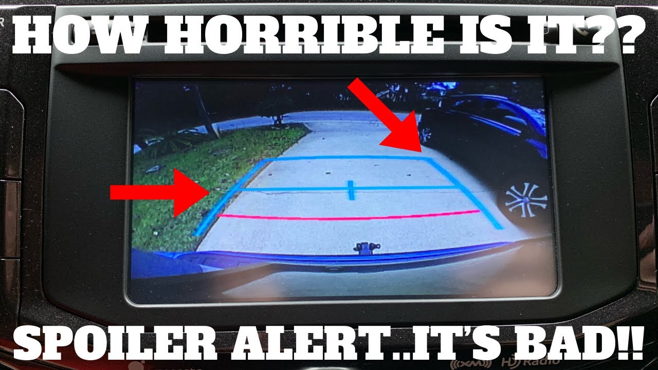 TOYOTA BACK UP CAMERA ACCURACY