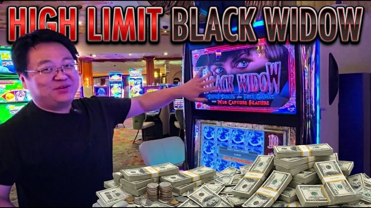 The Most Intense High Limit Black Widow Session!