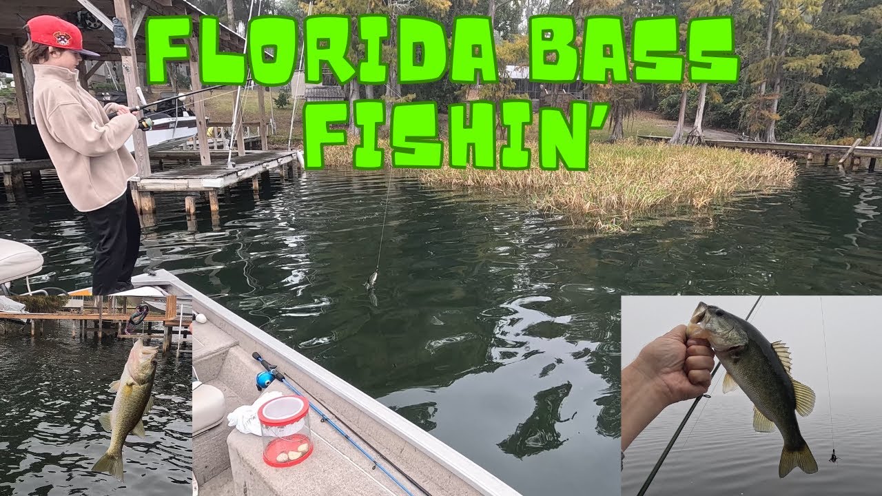 Our First Time Fishing This Secret Spot! Florida Bass Fishing
