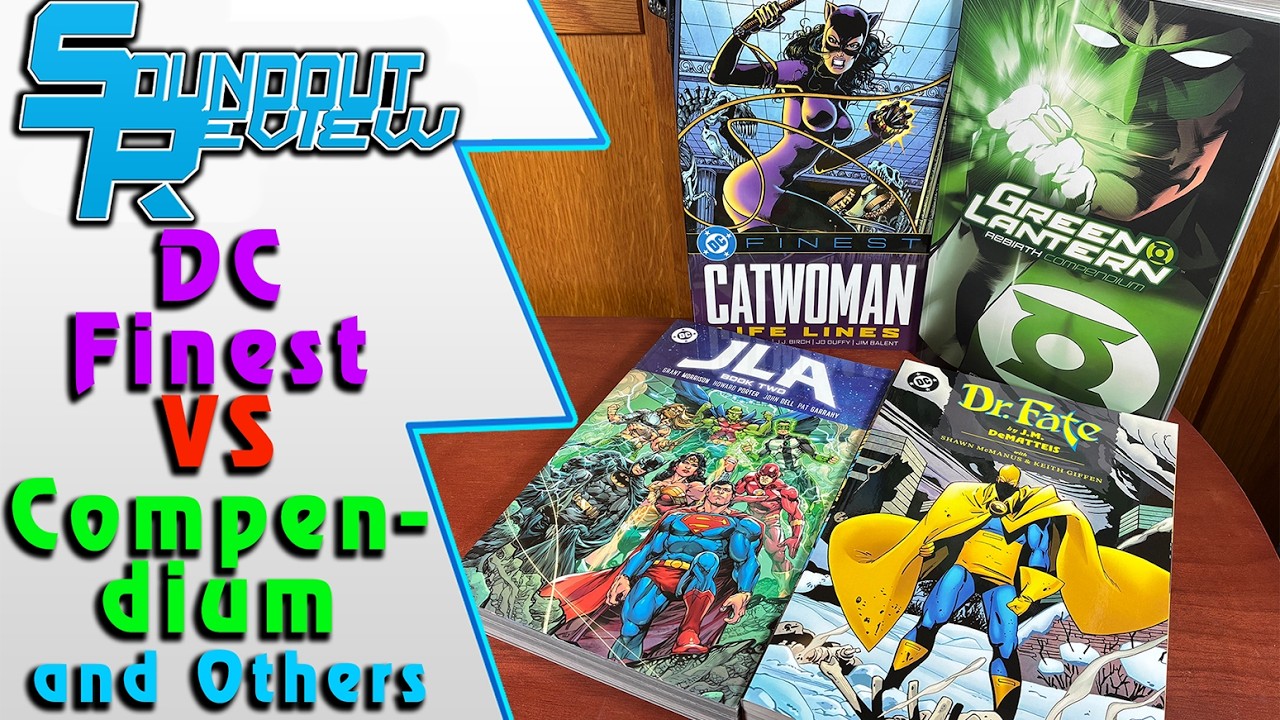 DC Finest VS Compendium VS Other Paperback Formats (Batman, Milestone, Green Lantern) [Soundout12]