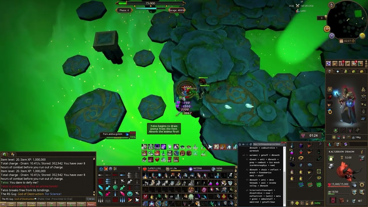Telos Grandmaster 2:24 - Mage Camp (The RS Guy)