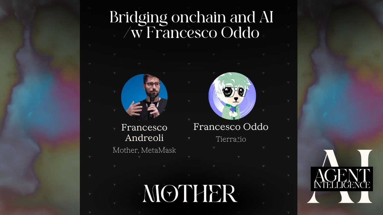 Bridging onchain and AI /w Francesco Oddo