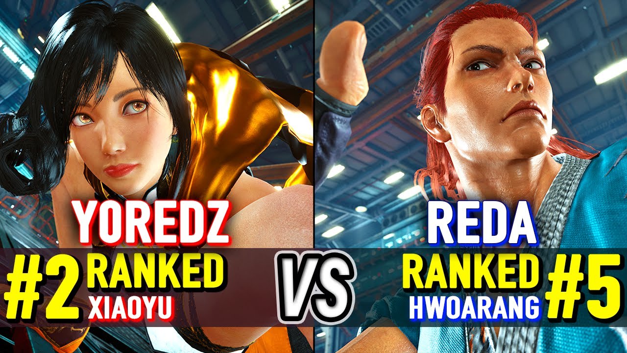 T8 🔥 Y0REDZ (#2 Ranked Xiaoyu) vs REDA (#5 Ranked Hwoarang) 🔥 Tekken 8 High Level Gameplay