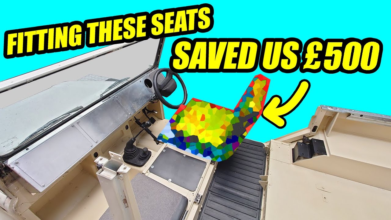 Here's how to fit new Series seats into a Defender for just £50