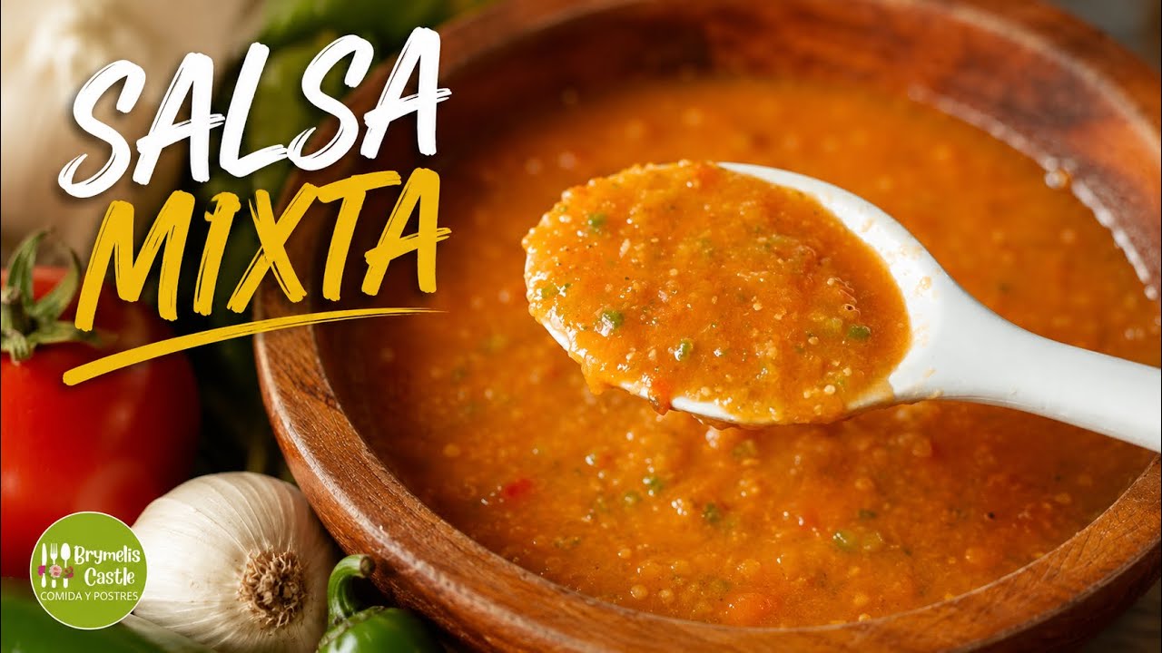 Salsa Mixta Casera / Fácil y Deliciosa | Perfecta para Tacos y Platillos