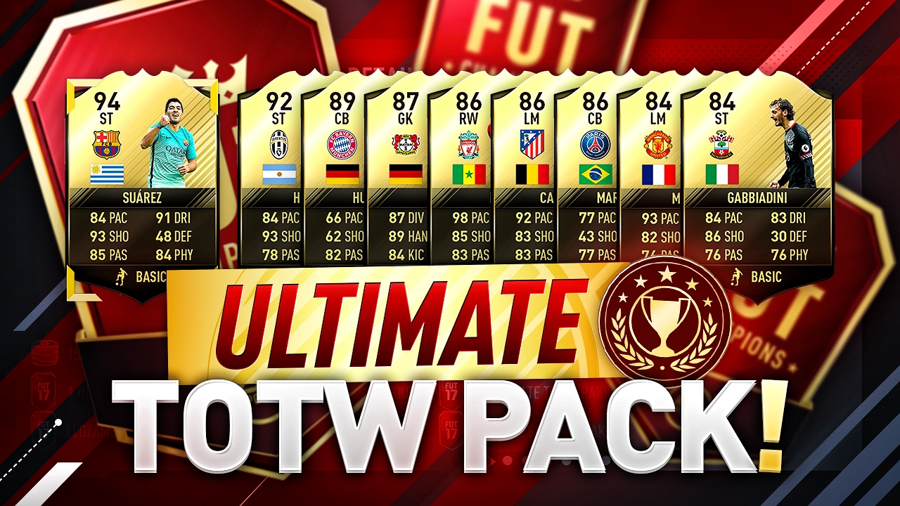 ULTIMATE TOTW PACK!!