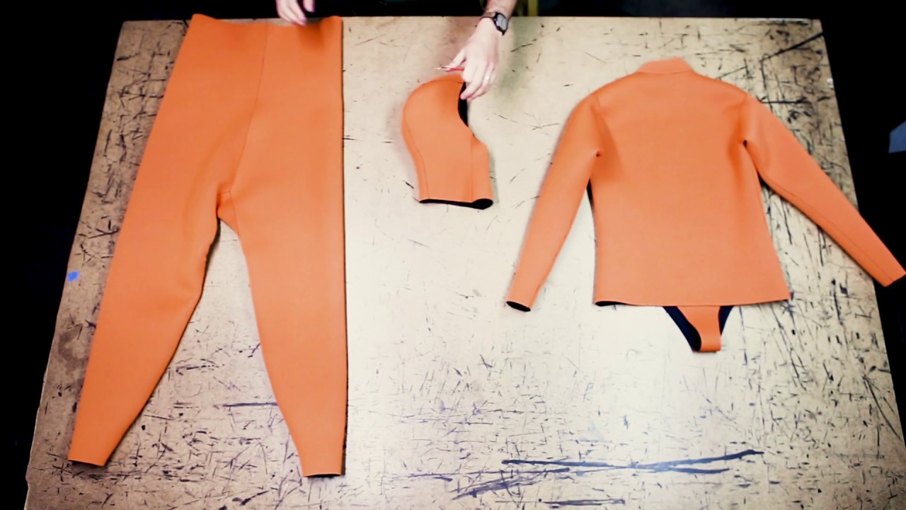 Timelapse of Endlings Wetsuit Construction