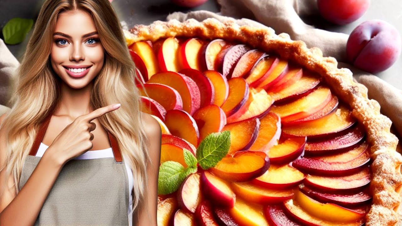 REȚETĂ de Plăcintă cu Prune (CUM se Face Tartă cu Prune Franțuzească)