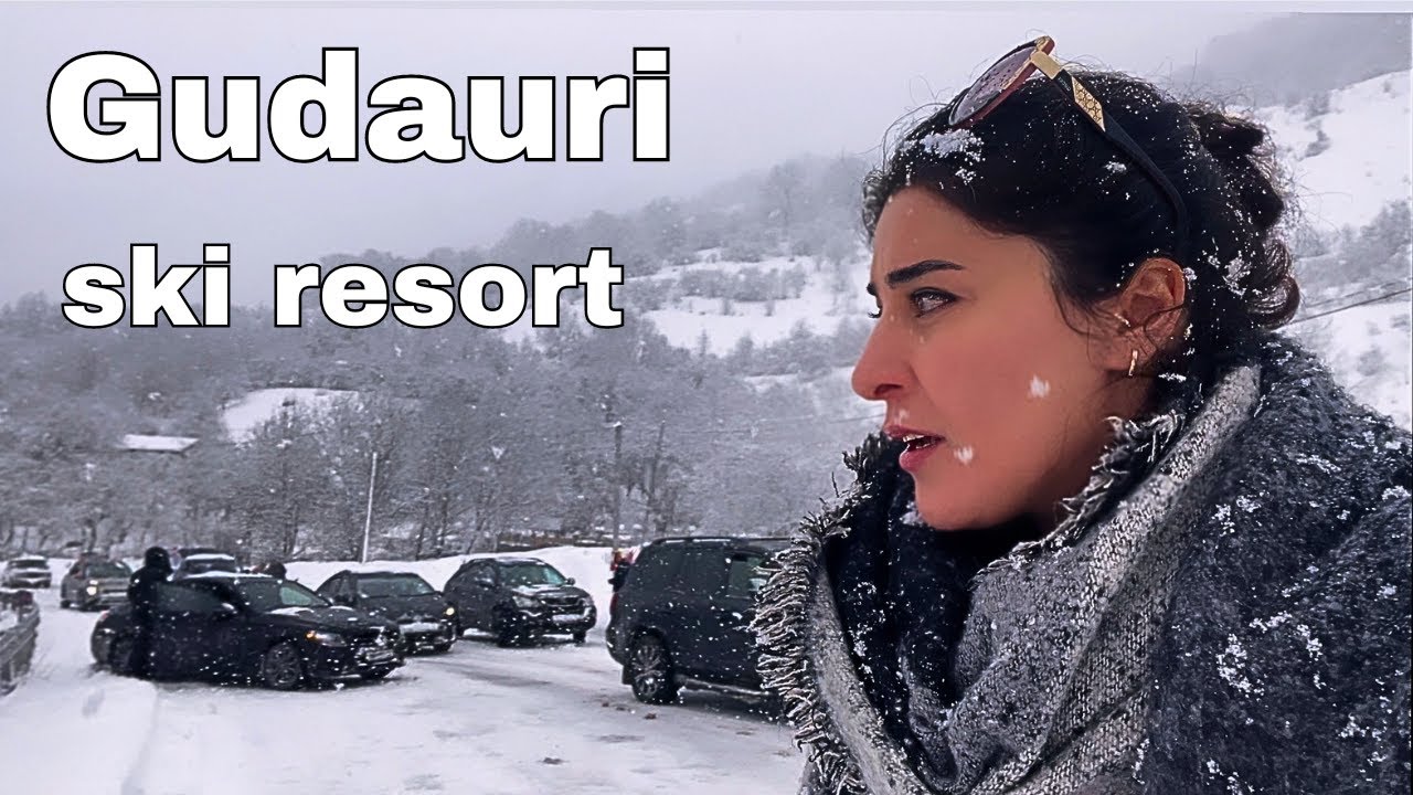Most Dangerous⛷️SKI RESORT ROAD in GEORGIA🤯🥶