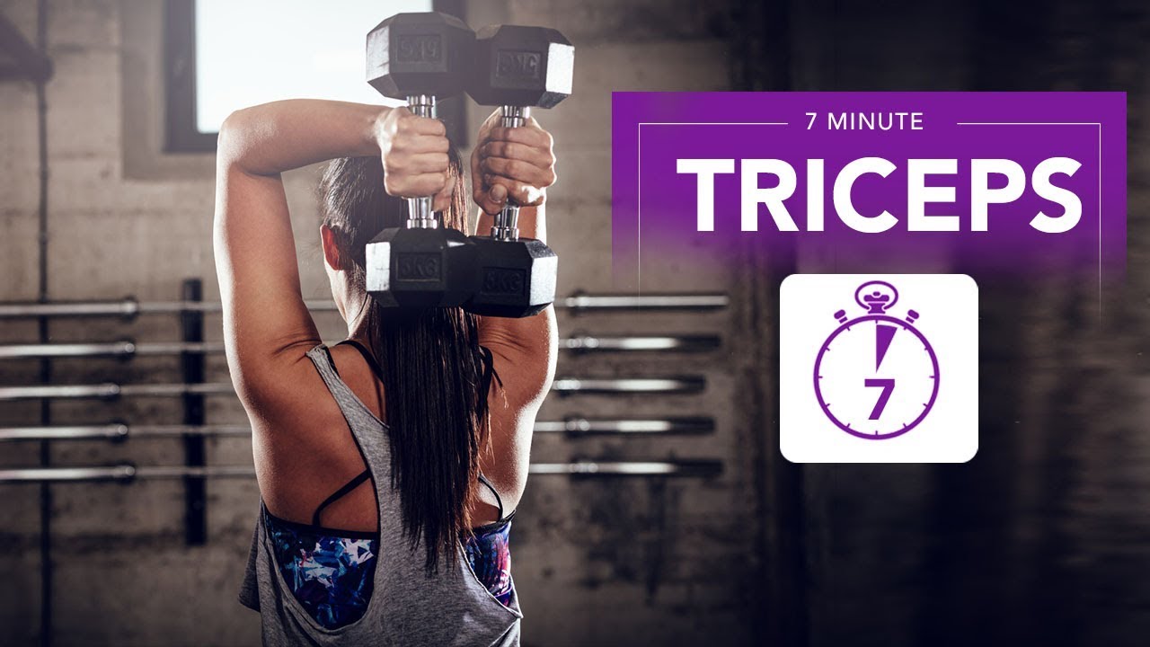 7 Minute TRICEPS Isolation (GUARANTEED BURN!!)