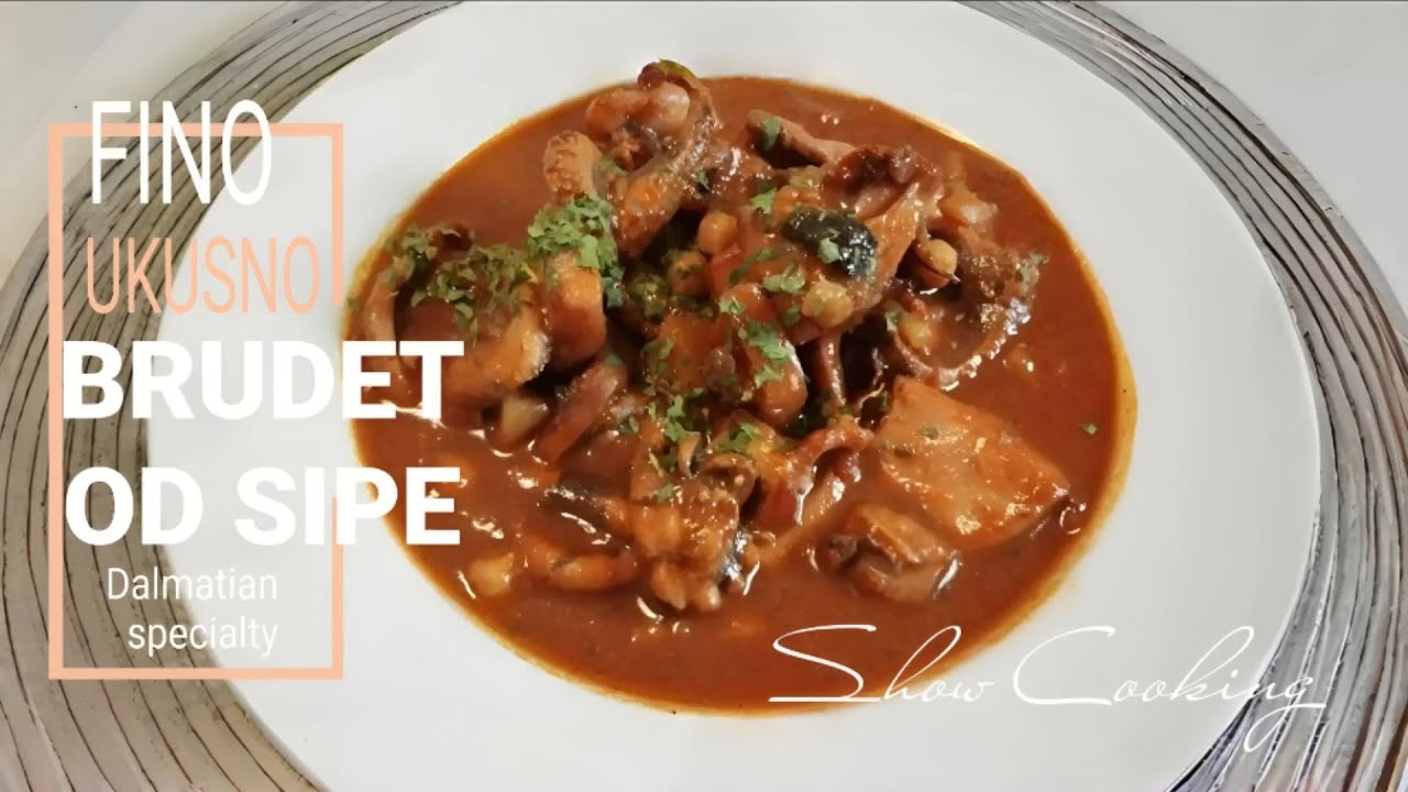 Brudet Od Sipe Sa Slanutkom #dalmacija #recept #plodovimora