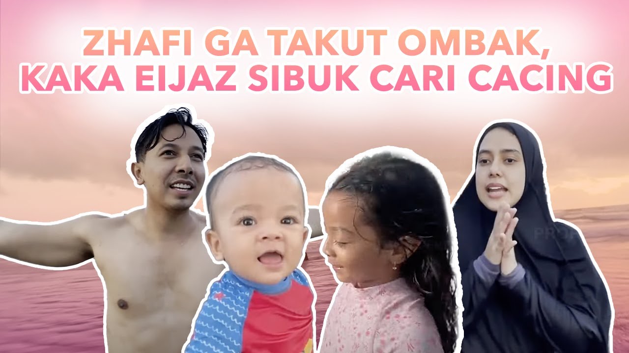 NURUTIN PERMINTAAN ZHAFI !!!  KAKA EIJAZ SIBUK CARI CACING !!!