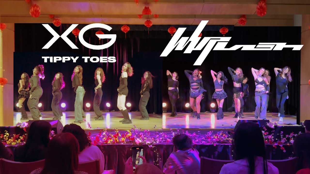 [KPOP IN PUBLIC SCHOOL PERFORMANCE] 'Tippy Toes' XG + 'Whiplash' aespa 에스파 | EKDC