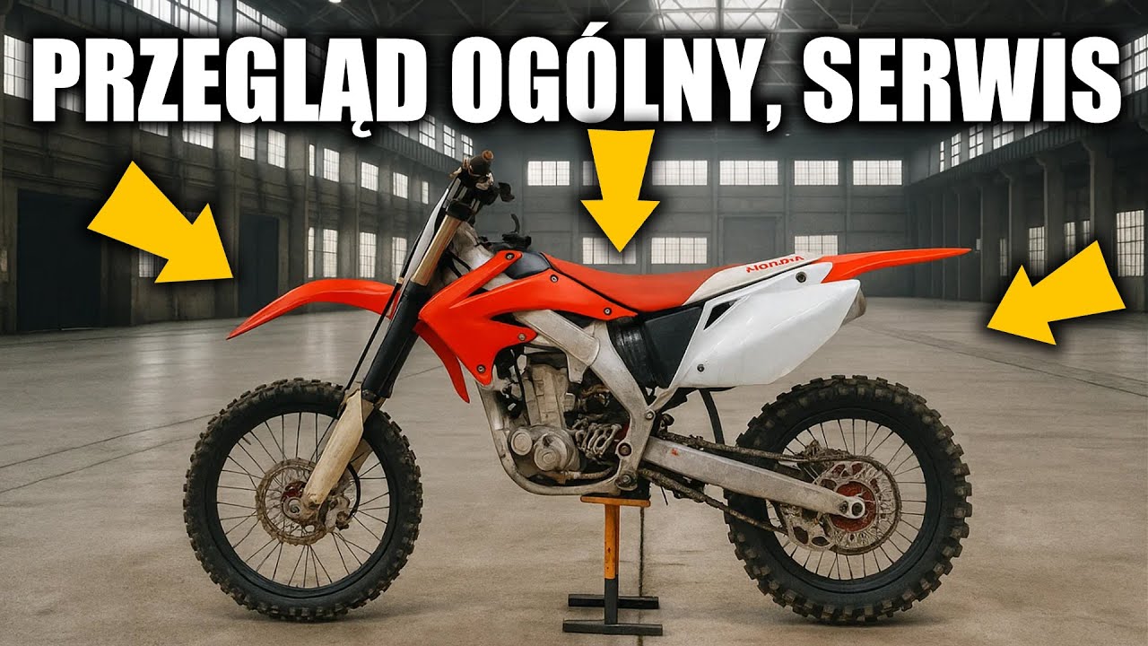 Honda CRF 250 - 2007 - ciężko pali, regeneracja gaźnika, serwis zawieszenia 🔥🔥🔥