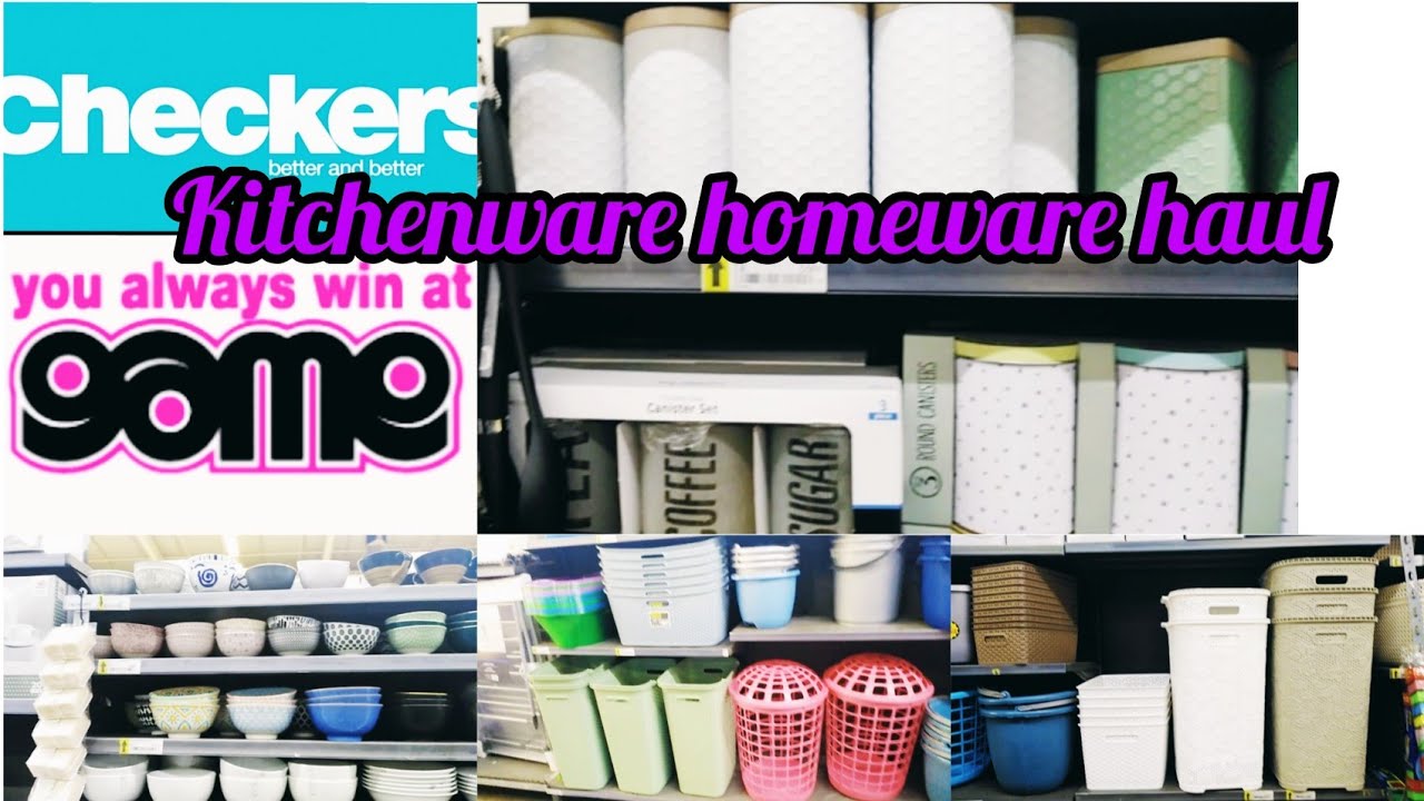*NEW* Game+Checkers Homewarehaul| Kitchenware| South African you tuber