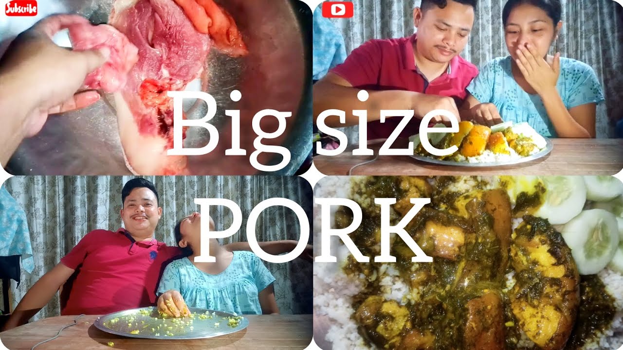 Pork Curry / Mukbang / Couple Mukbang / Garo Mukbang / Pork Mukbang