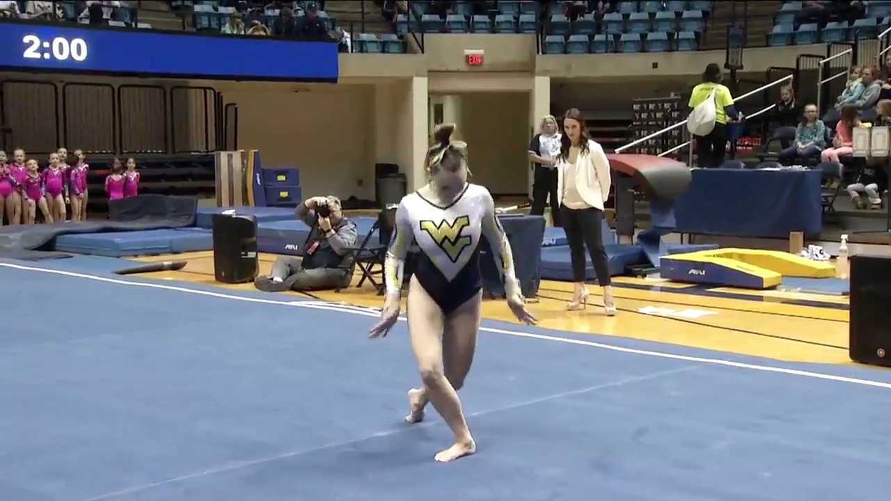 McKenna Linnen (West Virginia) - Floor Exercise (9.550) - Florida at West Virginia 2018