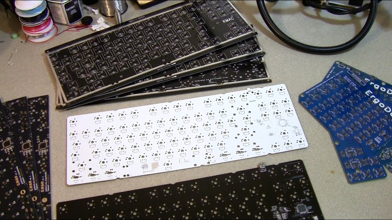 Custom keyboard PCBs