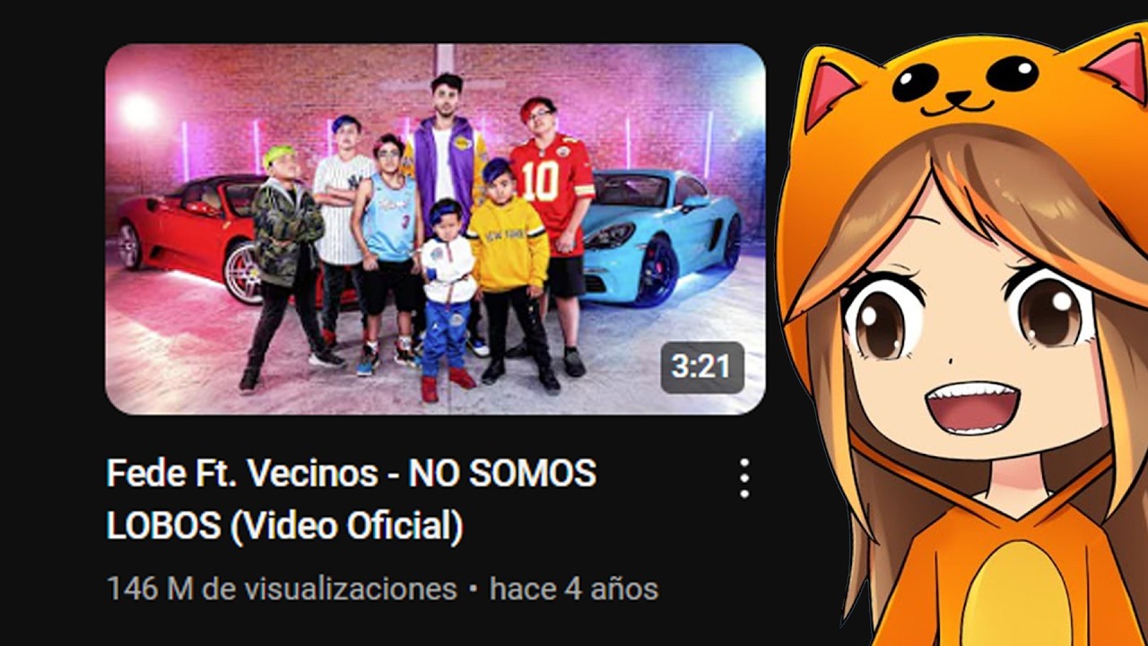 Estas Son Las CANCIONES MÁS VISTAS de los YOUTUBERS FAMOSOS