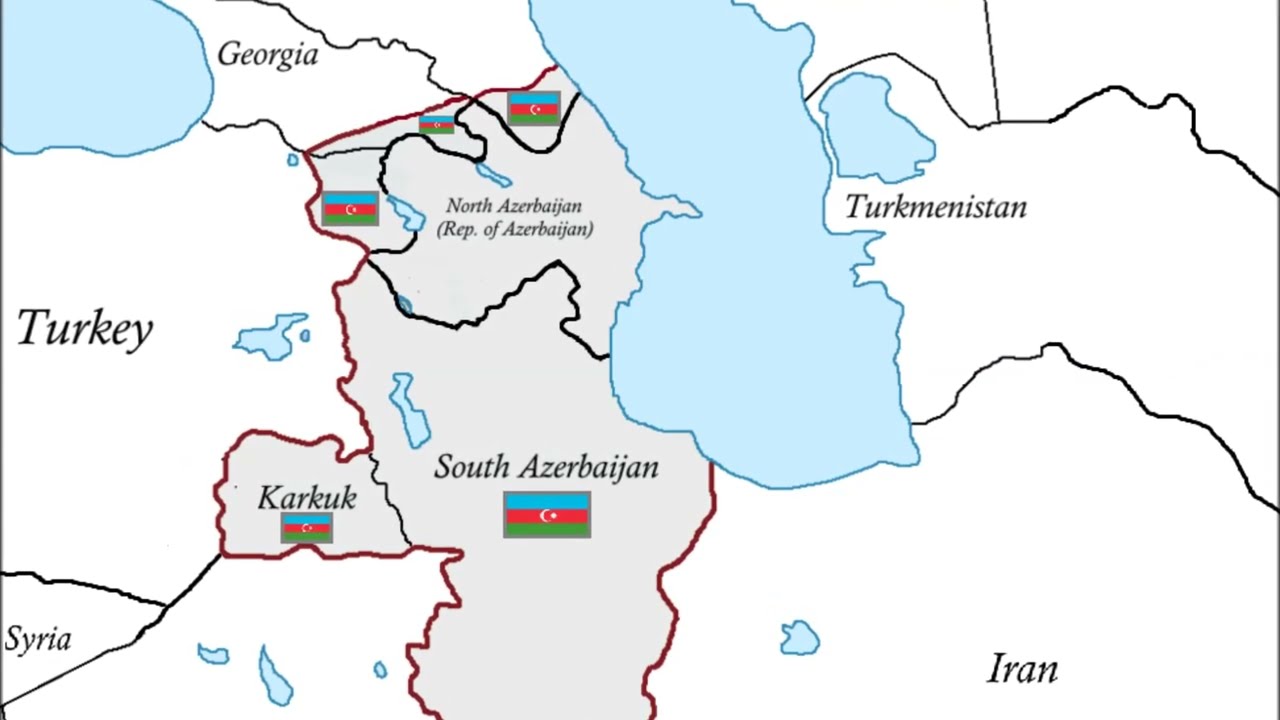 North South Azerbaijan Whole Azerbaijan
