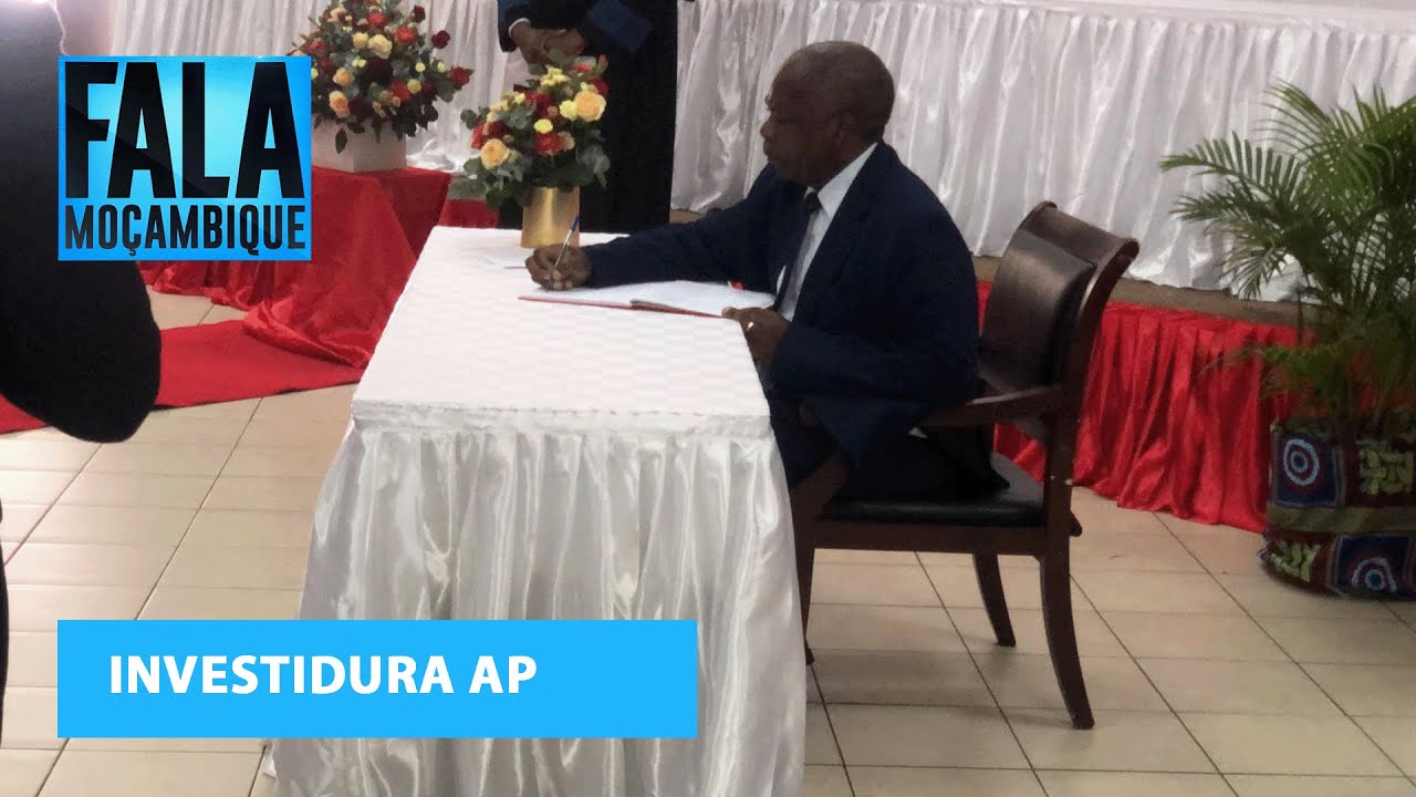 António Muchanga faz parte dos 74 membros da Assembleia Provincial de Maputo que tomaram posse