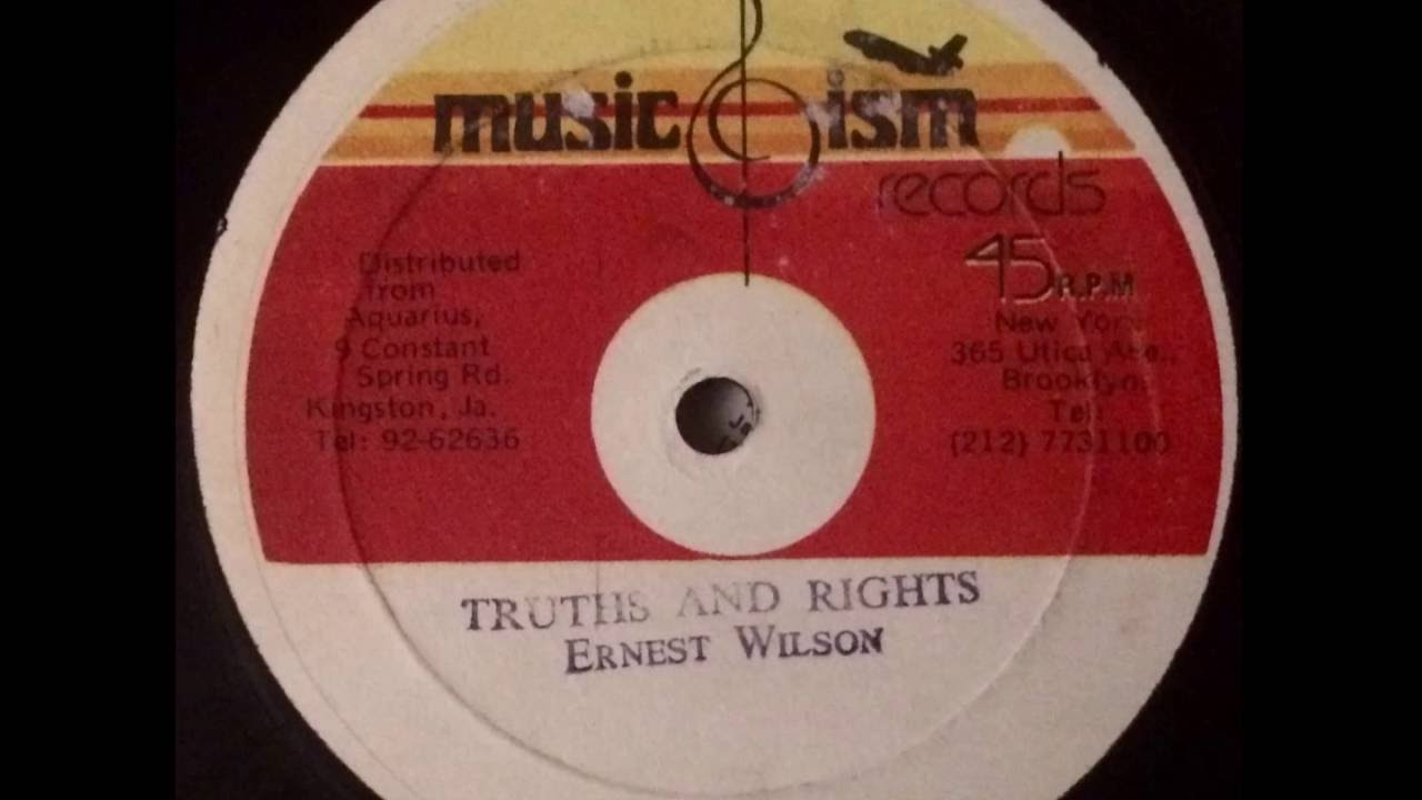 ernest wilson truth and rights