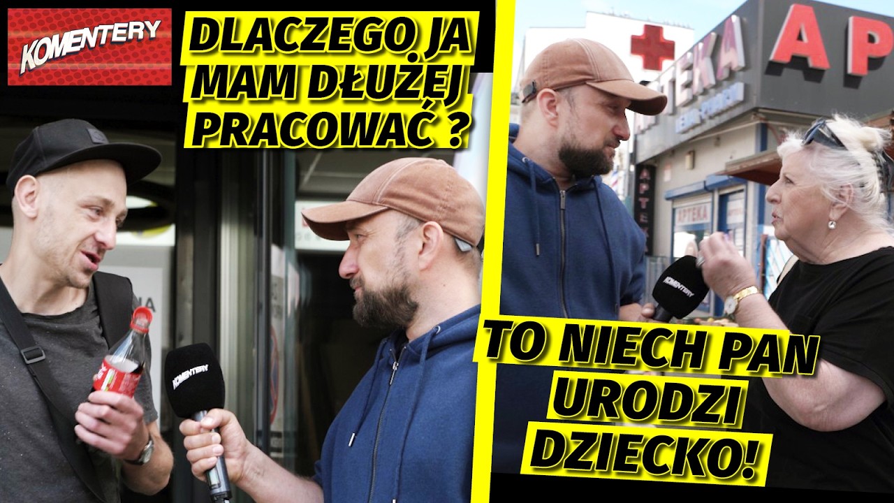 TO NIECH PAN URODZI DZIECKO! SP&Oacute;R O ZR&Oacute;WNANIE WIEKU EMERYTALNEGO | KOMENTERY