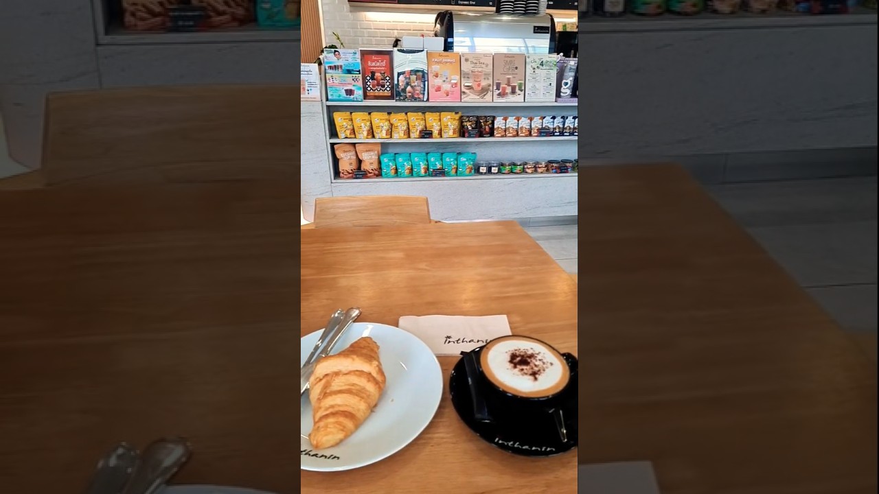 coffee at inthanin Udonthani good taste but cold.