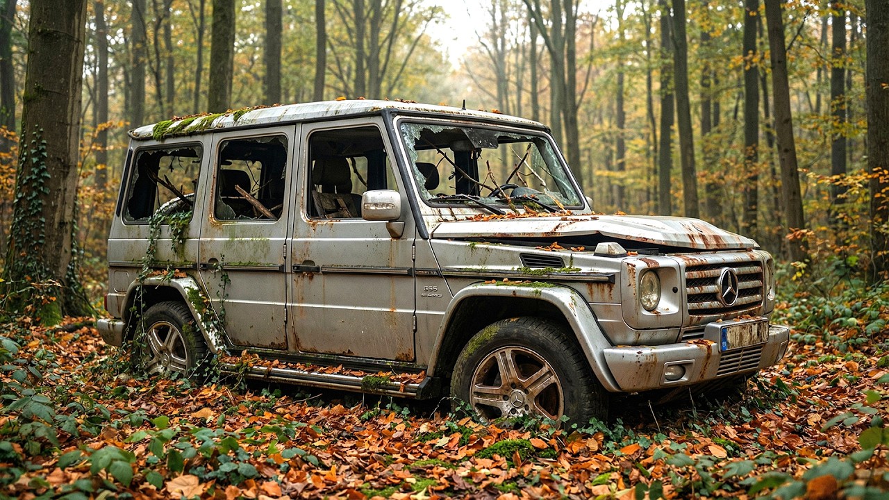 ASMR Car Restoration! || Mercedes-AMG G55 for $1,000… From Ruin to Showroom