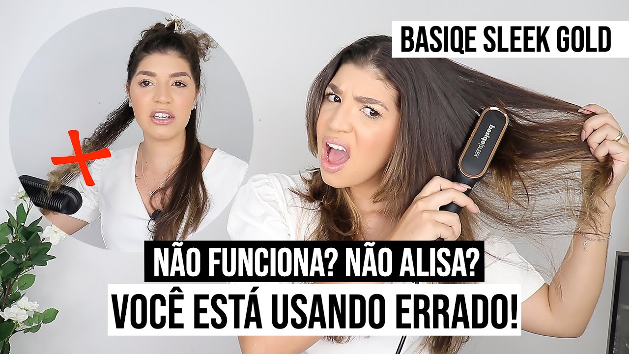 NÃO USE A BASIQE SLEEK GOLD ANTES DE VER ESSE VÍDEO *cabelo cacheado* | por Jessica Melo