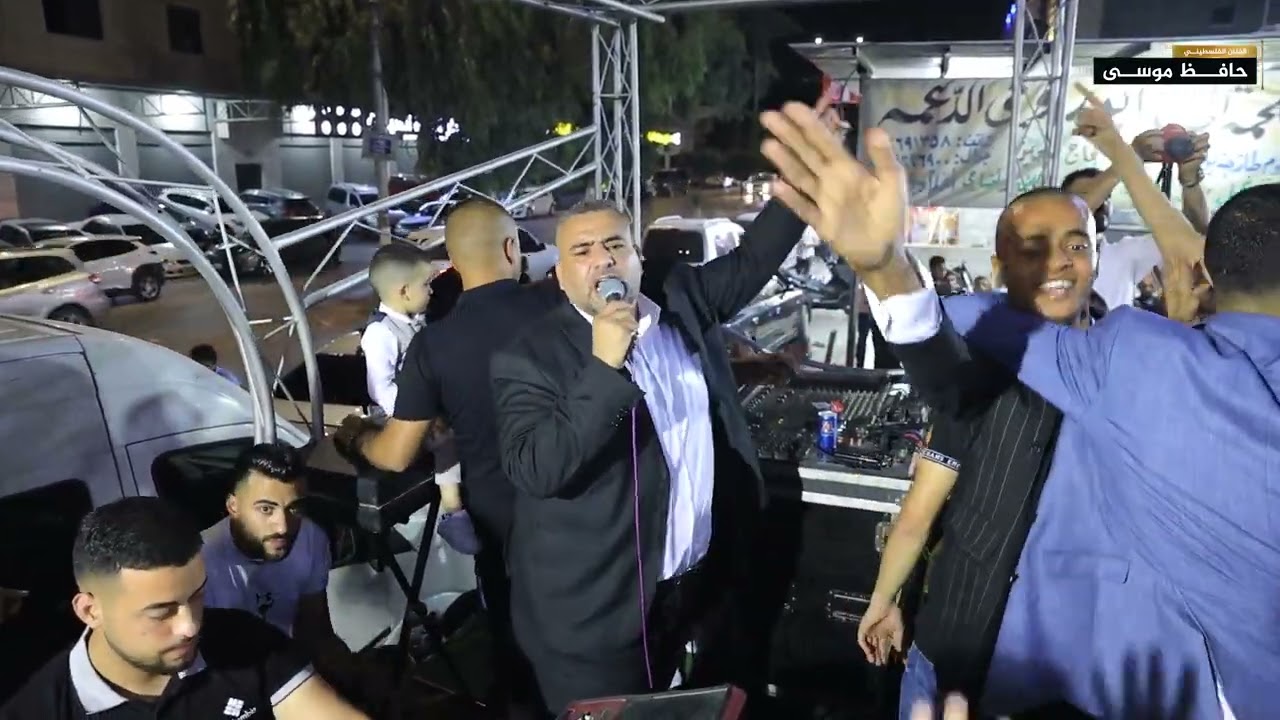 استقبال بجمهور ضخم جدا 🔥🔥 الفنان حافظ موسى 💥 مهرجان العريس موسى ابو لبده | مخيم نور شمس 2022 💥💥