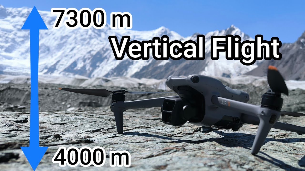 Kyrgyzstan 4K - DJI drone 4000 m to 7300 m (above sea level) vertical flight, Tian-Shan, 562951413