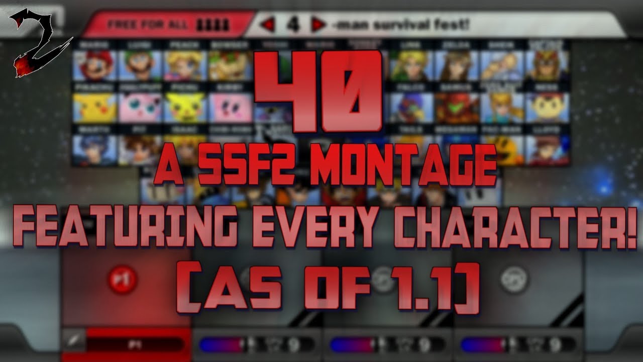 [SSF2 Beta] 40 - A SSF2 Montage With Every Character