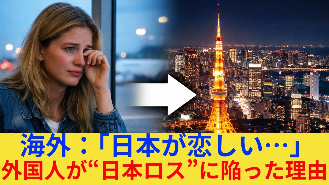 【海外の反応】「日本が恋しい…」帰国した外国人が“日本ロス”に陥った理由｜世界が気づいた日本の本当の価値