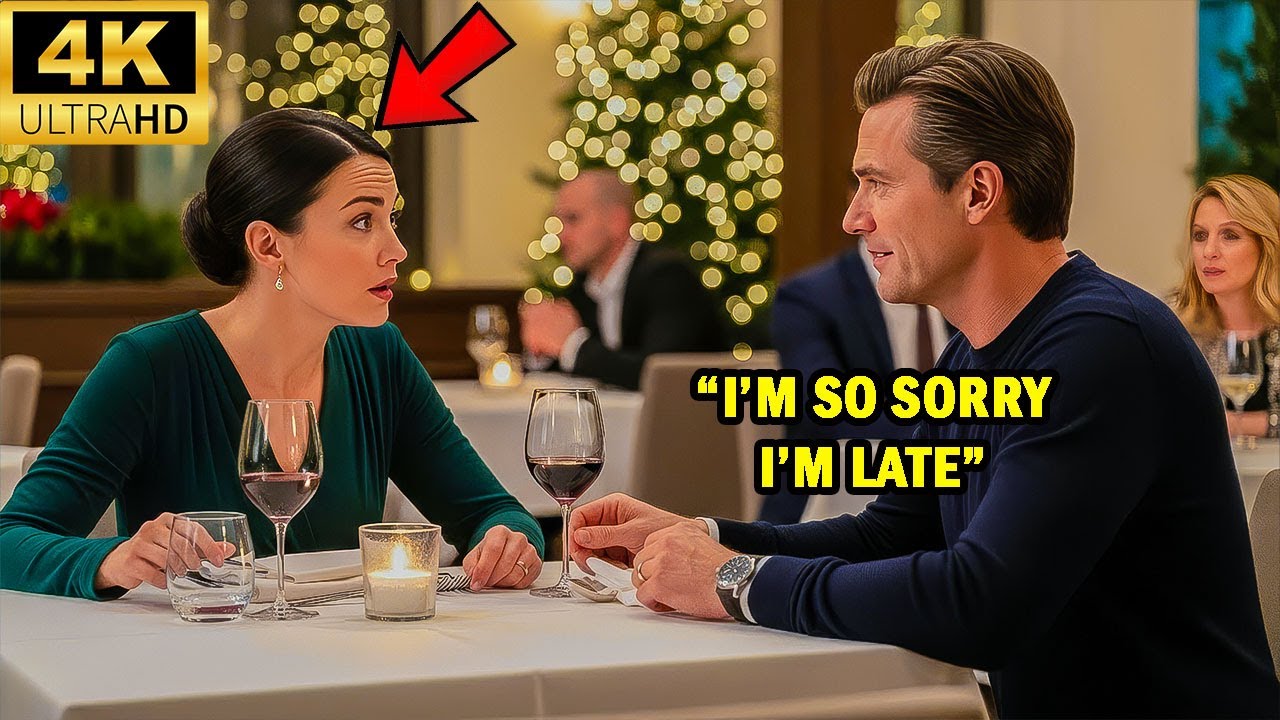 She was Left Alone on Christmas Blind date —Until a Single Dad Sat with Her and did the unthinkable…