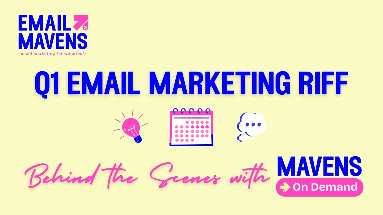 Steal This Q1 Email Planning Process for Your Winery