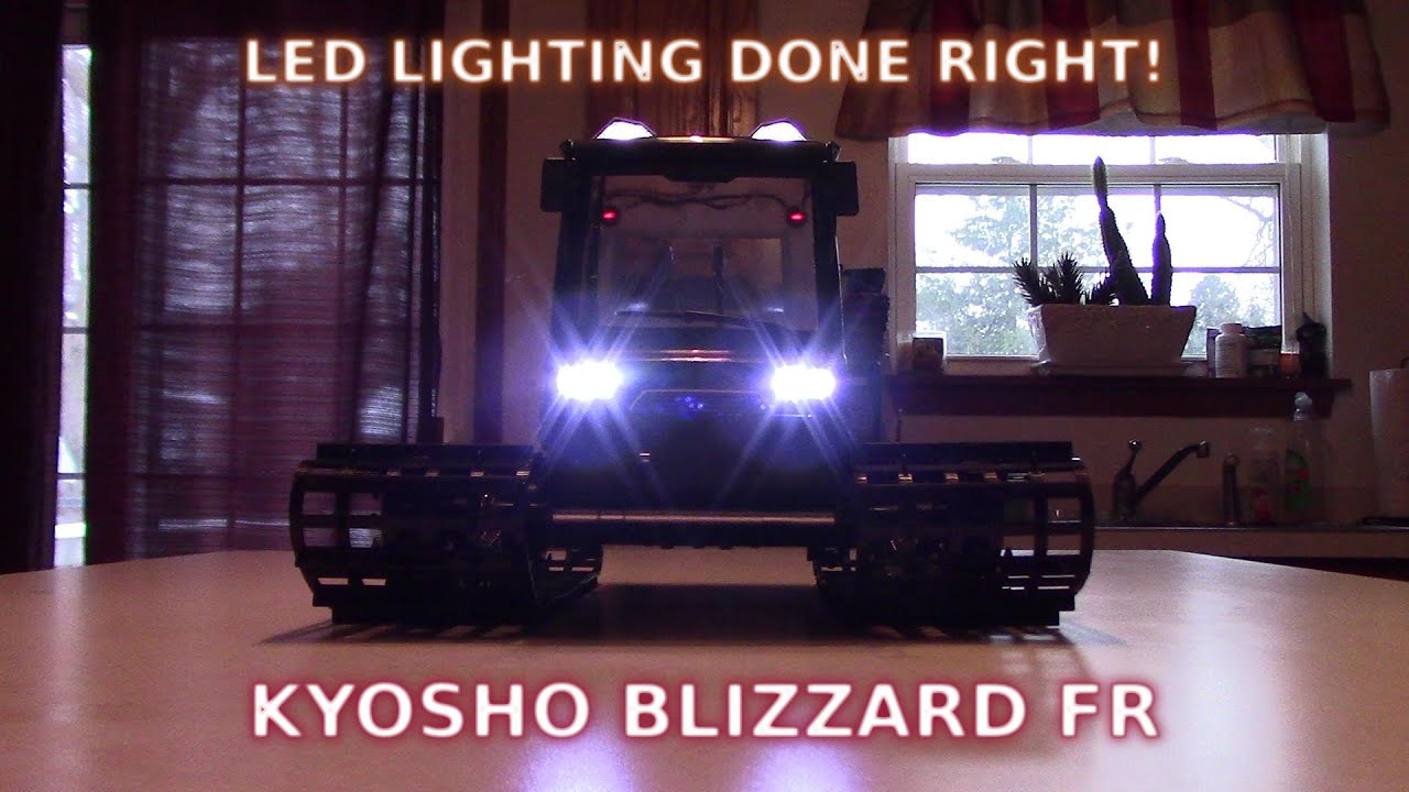 Kyosho Blizzard - Part 5 - LED Lighting