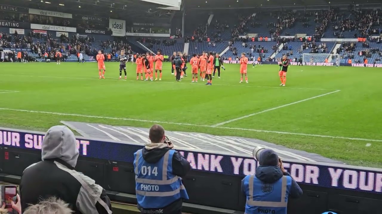 West brom 0 v coventry  2 after the final whistle 