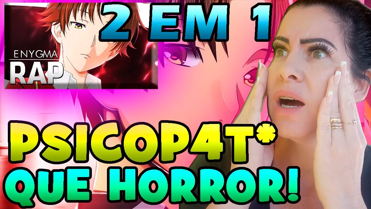 MÃE EVANGÉLICA REACT Rap do Ayanokoji ENYGMA E ♪ Ayanokoji | Um Psicopata Entre Vocês | AniRap