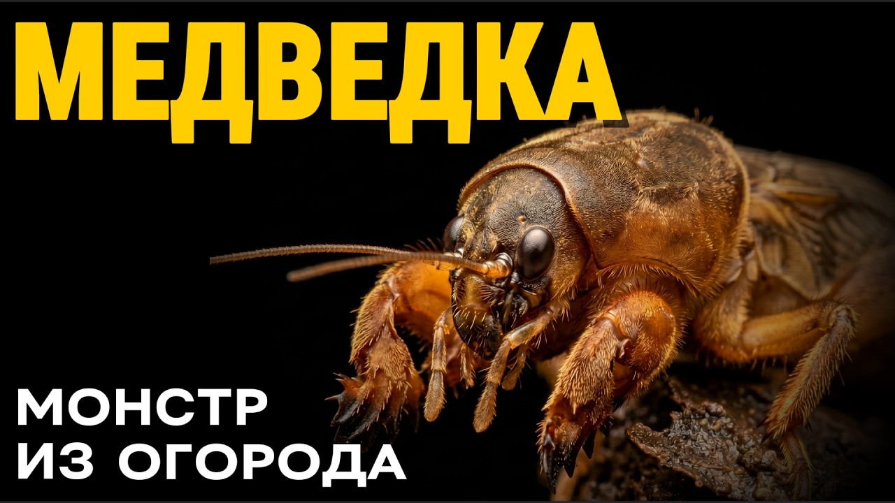 Медведка &mdash; Монстр из Вашего Огорода, который строит акустическую студию под землёй