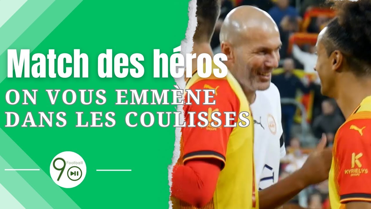 Zidane, Deschamps, Michou, Bougheraba... Au cœur du Match des Légendes avec Benoît Assou-Ekotto ! 🤩