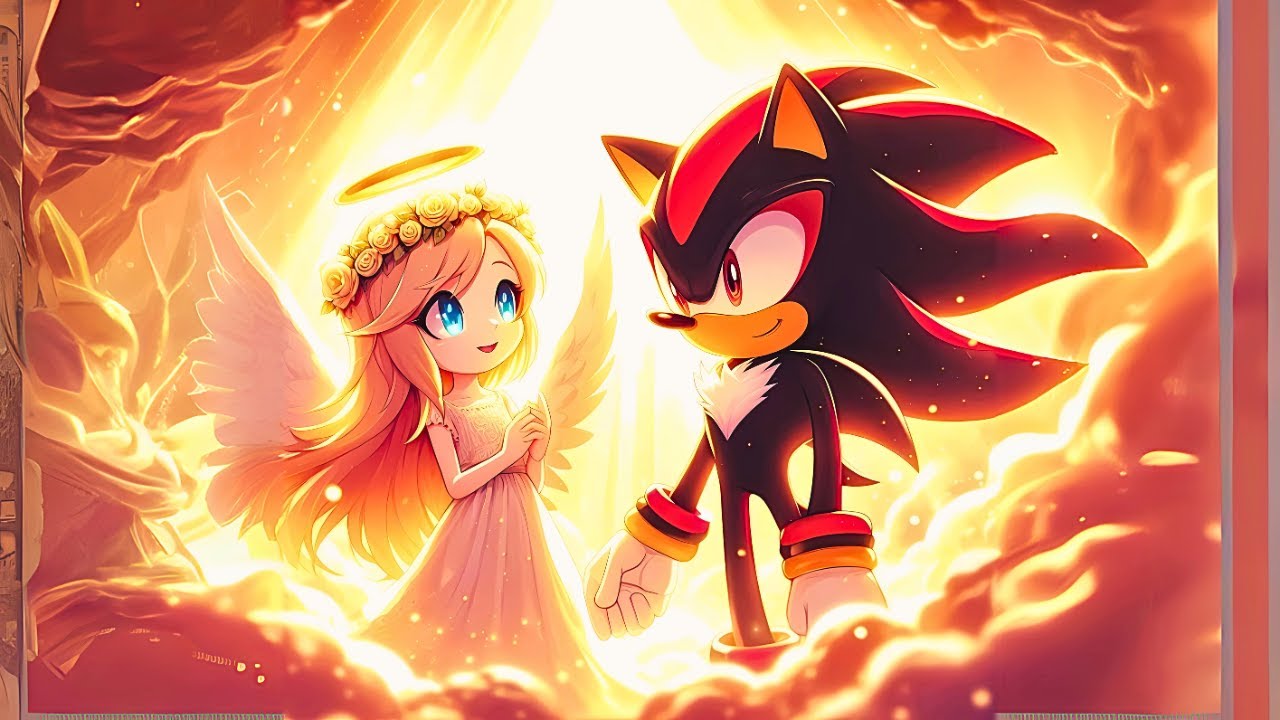 Shadow’s Final Words to Maria in Heaven 💔 | Cinematic Rock Ballad & Sonic Fan Music