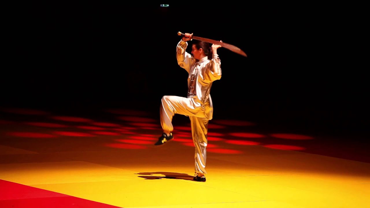 Démonstration du sabre Wudang
